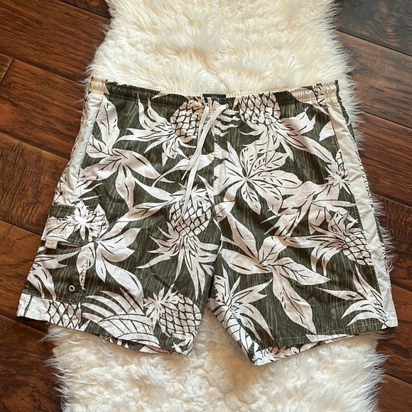 Men’s Tropical Speedo Swim Trunks Size Large - Picture 1 of 8